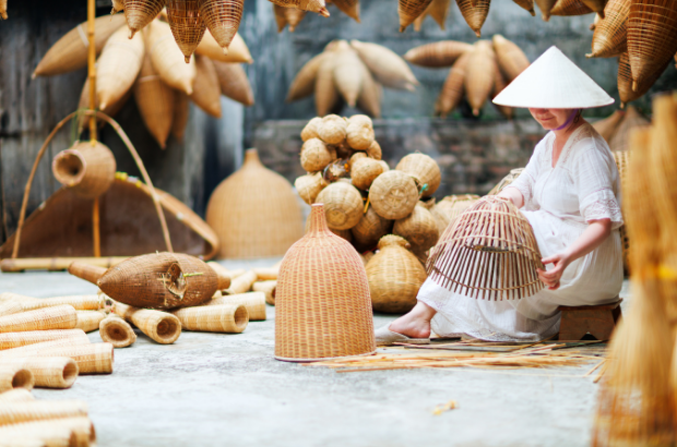 Bamboo Fishing Traps
